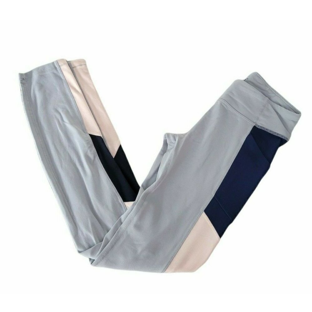 Athleta Girl XL 14 Activewear Legging Color Block